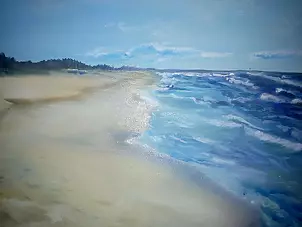   - wild beach in Krynica