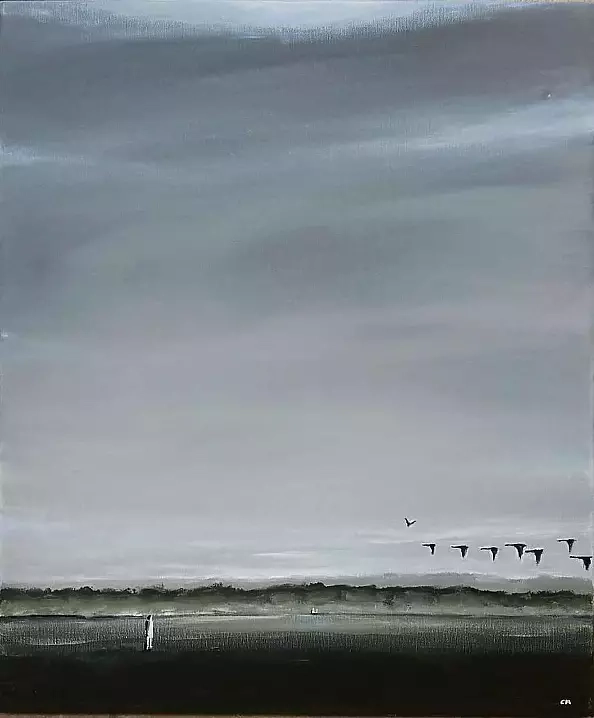 Andrzej Cybura - dzikie gęsi