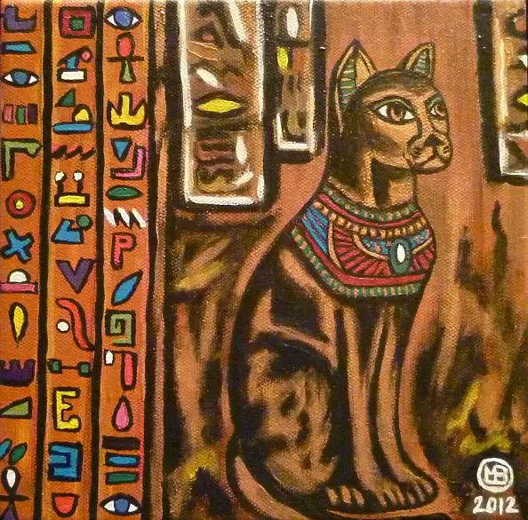 Marianna Małgorzata Bakanowicz - Egyptian cat 2012