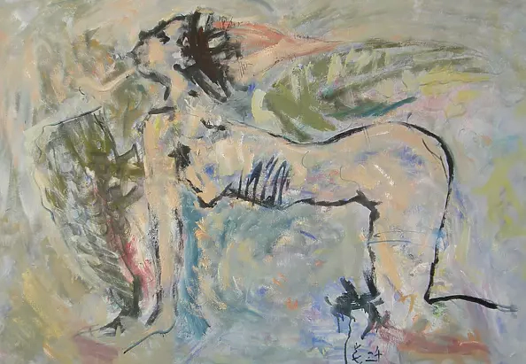 Eryk Maler - e'ryk maler, series - sphinx woman, nudes