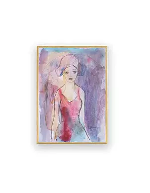 Anna Skowronek - fashion show - watercolor