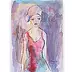Anna Skowronek - fashion show - watercolor