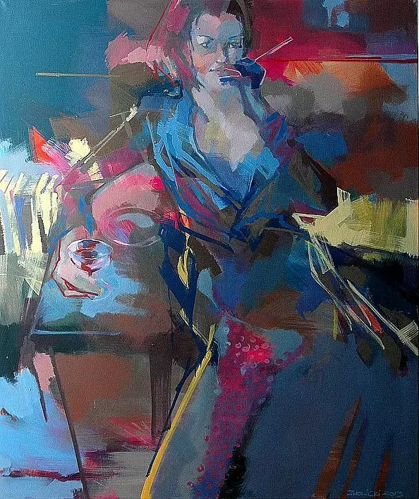 Jan Zwolicki - fiolet    