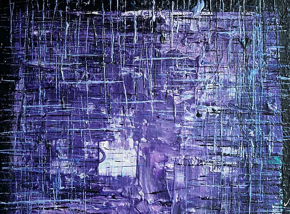 Krystyna Ciećwierska - violet