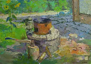 Borys Sierdiuk - fireplace