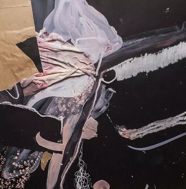 Dominika Fedko-Wójs - from the triad / Collage II / collage series