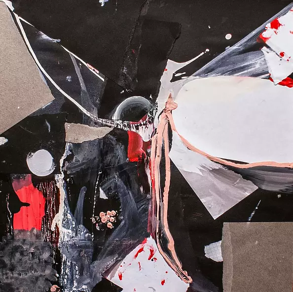 Dominika Fedko-Wójs - from the triad / Collage I / collage series