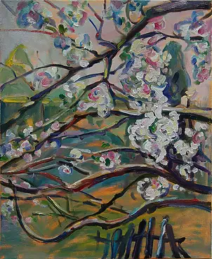   - apple tree branches