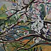 Małgorzata Oborska - apple tree branches