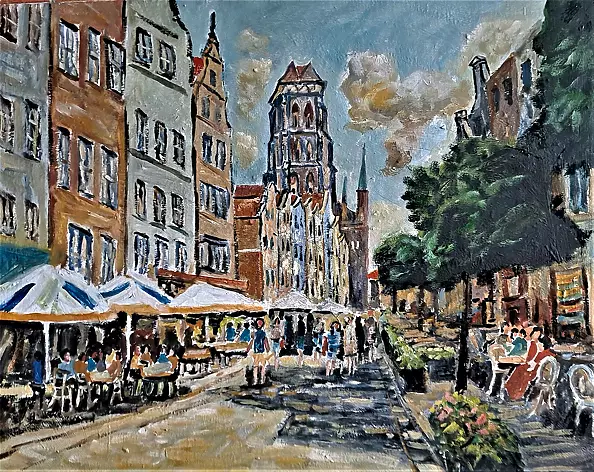 Krzysztof Chrobot - Gdansk, Piwna Street