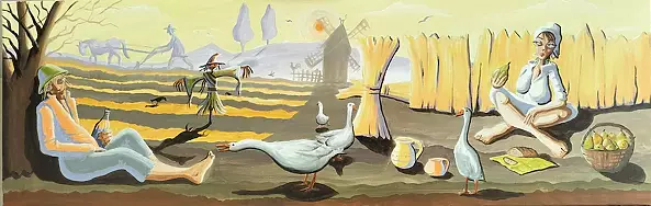 Romana Klinkosz - geese