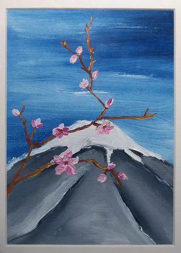 Katarzyna Gąsiorowska - mountain Fuji