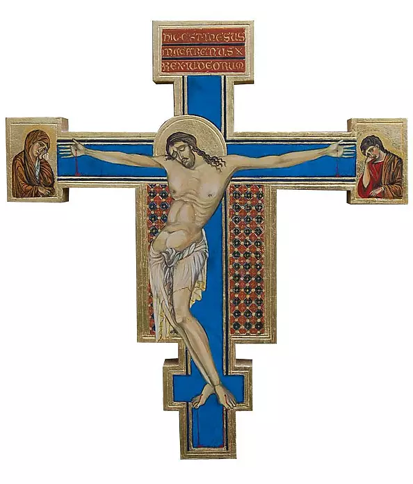 Magdalena Boroń - ikona krzyż