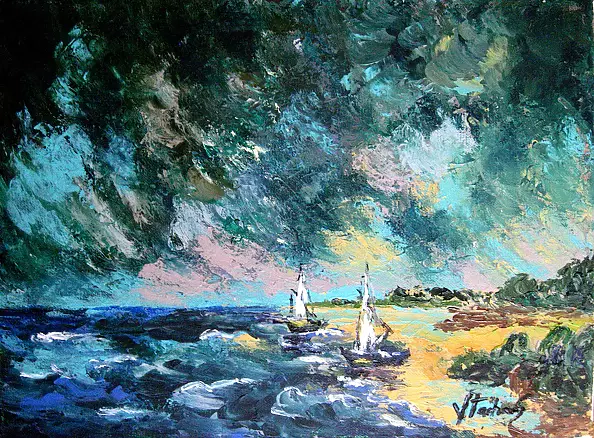 Jerzy Stachura - Marine color impression