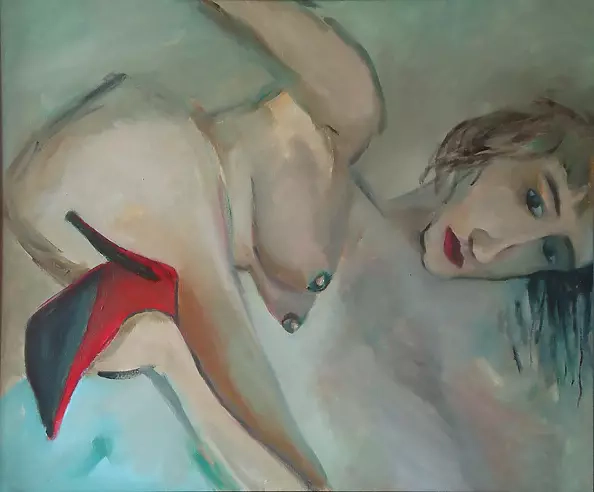 Piotr Dryll - impression with red accent