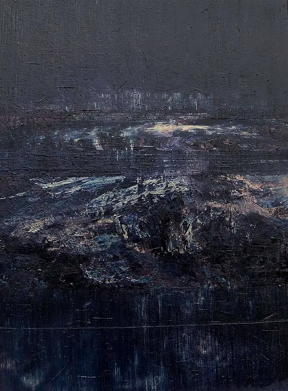 Małgorzata Pastuszek, ...impressioni marine..., Quadro a olio - tela, 60 x 80