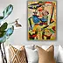 Marek Lutek, inFlU 11605, Acrylic painting - canvas, 55 x 75