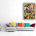 Marek Lutek, inFlU 11605, Acrylic painting - canvas, 55 x 75