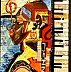 Marek Lutek, jAAz 11621,  - panneau, 50 x 70