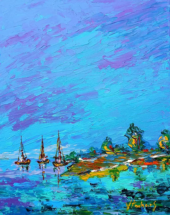 Jerzy Stachura - autumn port impression II