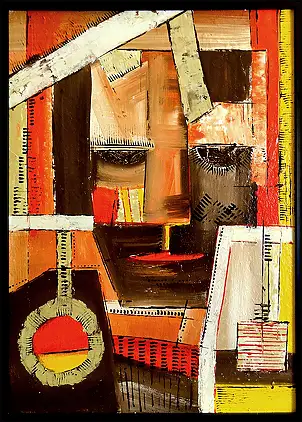 Marek Lutek, CLIPS 11622, Peinture acrylique - panneau, 50 x 70
