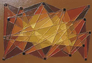 Krystyna Ciećwierska - kaleidoscope brown
