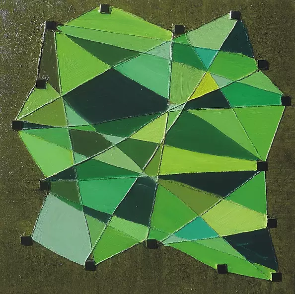 Krystyna Ciećwierska - kaleidoscope bottle