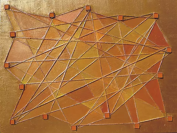 Krystyna Ciećwierska - kaleidoscope cognac