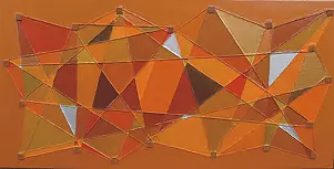 Krystyna Ciećwierska - kaleidoscope orange