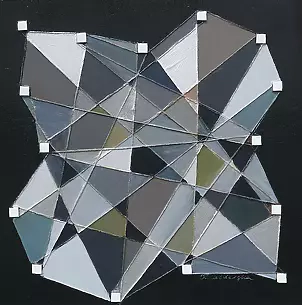 Krystyna Ciećwierska - kaleidoscope gray