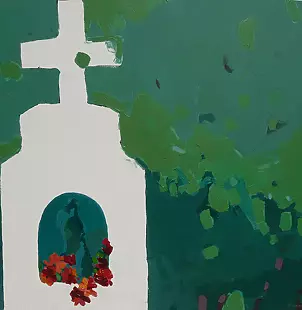 Agnieszka Wróbel - Kapliczka przydrożna