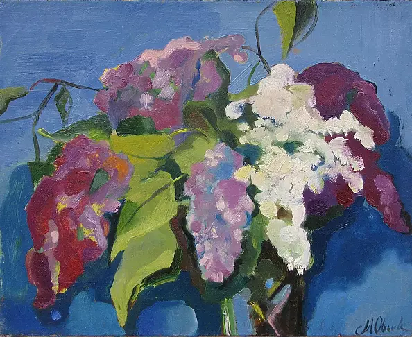 Małgorzata Oborska - bunches of lilac