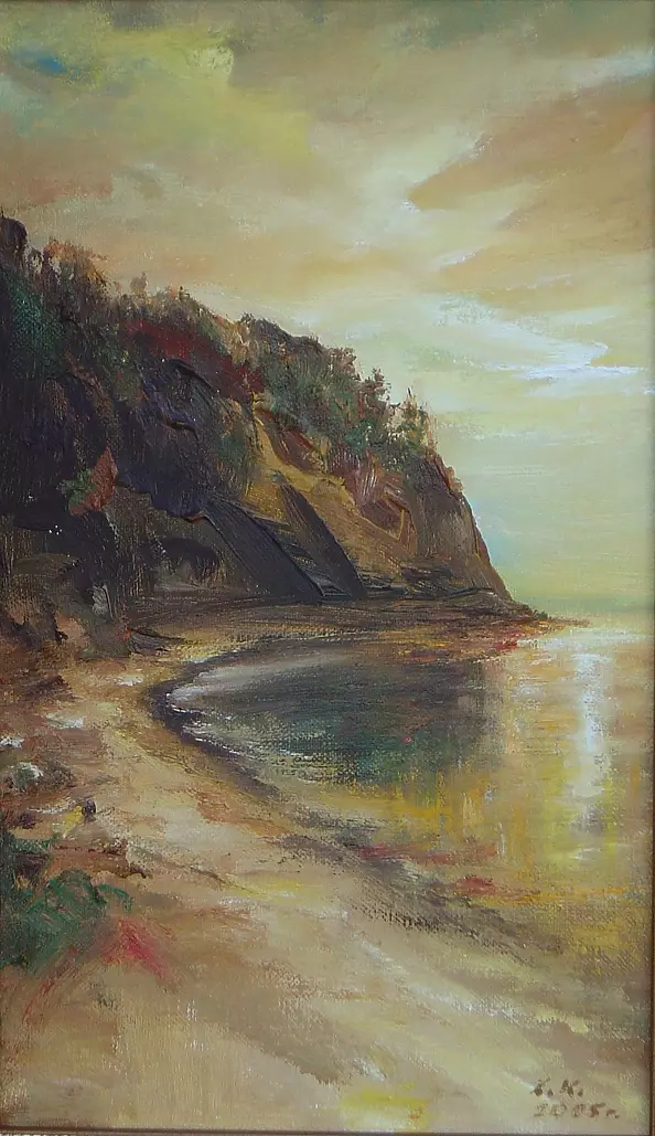 Zdzisław Kruszyński - klif orłowski