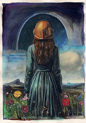 Jena Polak - space woman