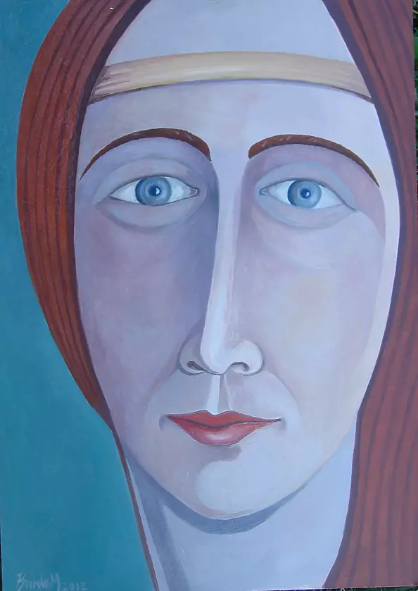 Mieczysław Burda - woman