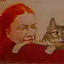 Marta Kowal - Frau mit Katze