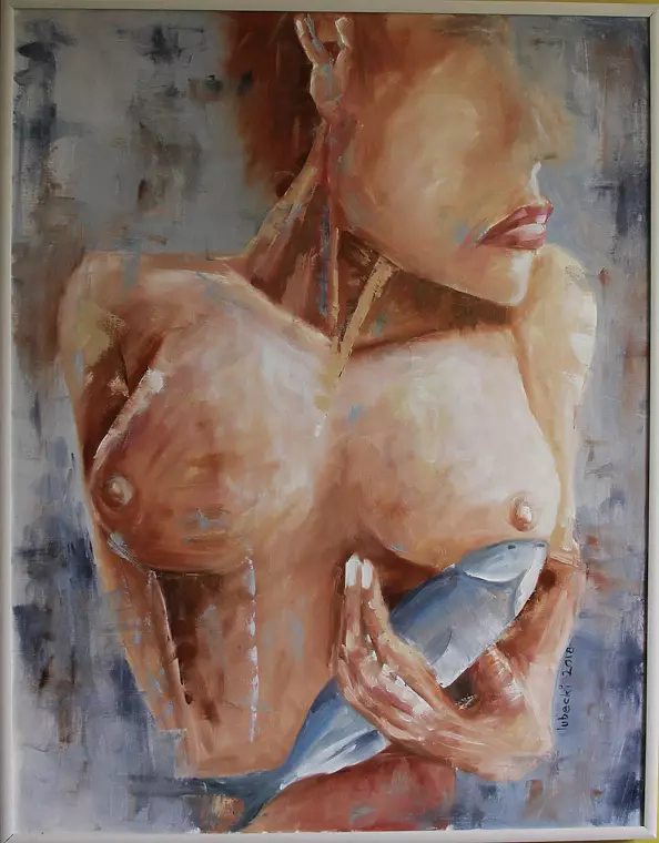 Jarosław Lubecki - kobieta z rybą 2