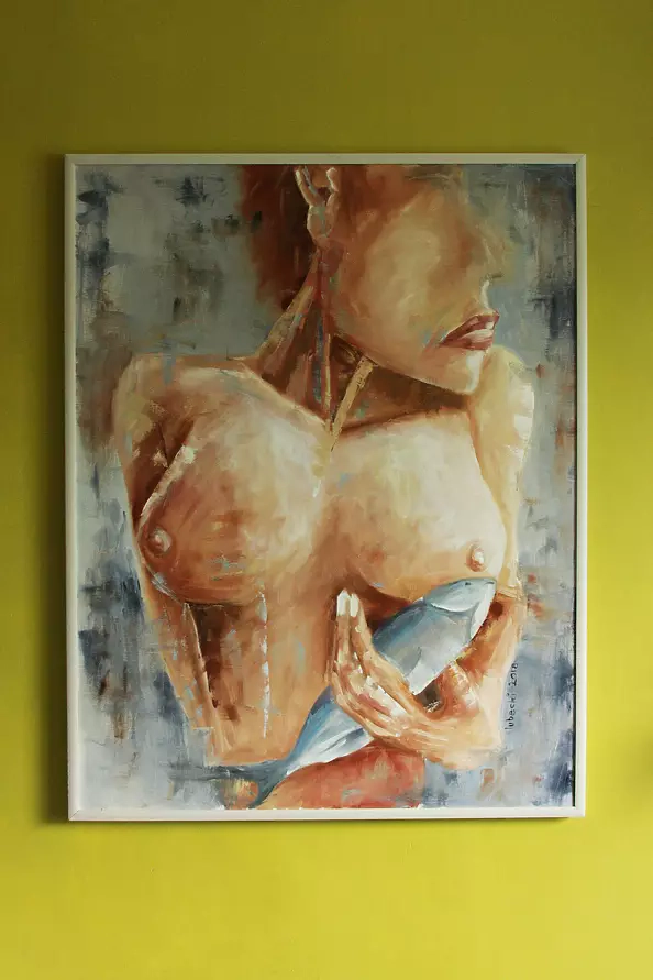 Jarosław Lubecki - kobieta z rybą 2