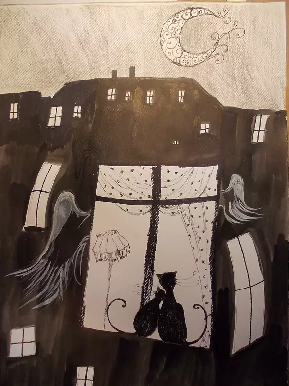 Adriana Laube - kocia noc