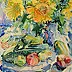 Eryk Maler - Sammlung-H88 ,, Sonnenblumen 1988