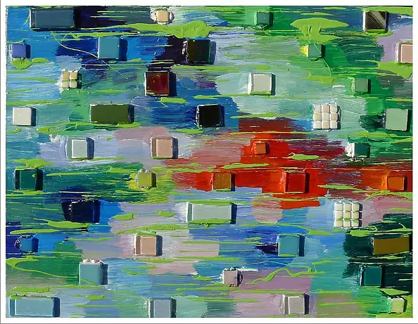 Krystyna Ciećwierska - koloroterapia III