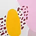 Natalia Pławecka-Kijewska - abstract composition with pink, yellow and brown