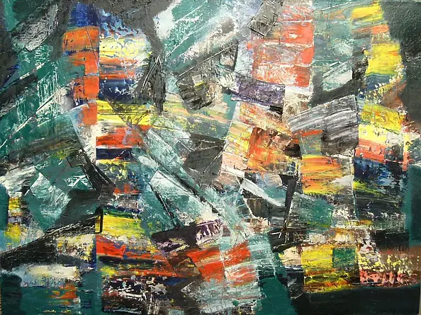 Kazimierz Komarnicki - spatial composition II