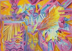 Teresa Kazimierczak - composition pink