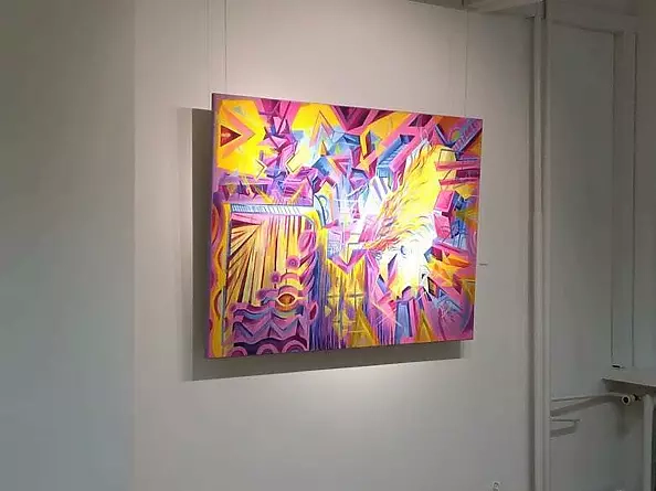 Teresa Kazimierczak - composition pink