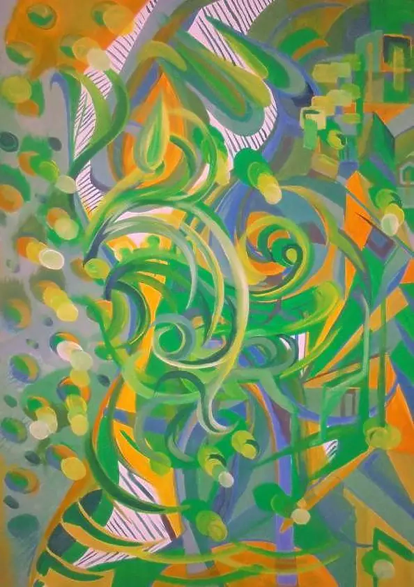 Teresa Kazimierczak - composition green
