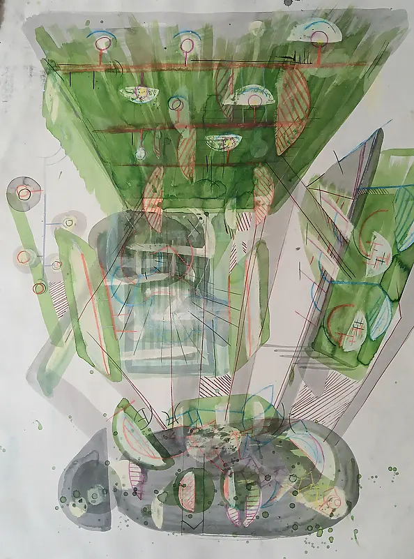 Teresa Kazimierczak - green composition