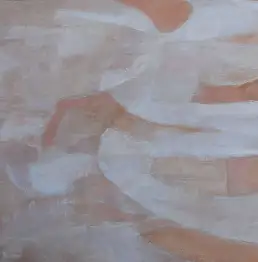 pawel szmyd, kompzycja абстрактные структурные, Масляная картина - холст, 94 x 50