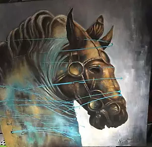 Mirosław Cholewinski - Roman horse