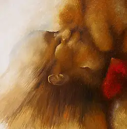 Dariusz Świderski, созвездие, Масляная картина - плита, 75 x 72